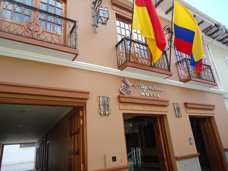 Alejandrina Hotel Cuenca Exteriör bild